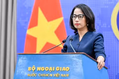 Spokesperson of the Ministry of Foreign Affairs Pham Thu Hang (Photo: Ministry of Foreign Affairs)