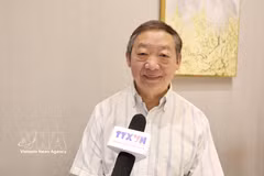 Professor Zhu Chenming, Honourary Director of the Institute of South and Southeast Asian Studies under the Yunnan Academy of Social Sciences (Photo: VNA)