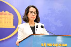 Spokeswoman of the Ministry of Foreign Affairs Pham Thu Hang (Photo: Ministry of Foreign Affairs)