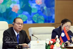 Politburo member and Standing Member of the Secretariat of the Lao People’s Revolutionary Party (LPRP) Central Committee Vilay Lakhamphong (Photo: VNA)