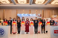 Hanoi runs a 100 sq.m booth themed “Hanoi – Cooperation and Development” at 2026 China Culture & Tourism Industries Expo. (Photo: VNA)