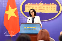 Spokesperson of the Ministry of Foreign Affairs Pham Thu Hang (Photo: VNA)