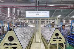 An automobile assembly line of THACO Truong Hai Group. (Photo: VNA)