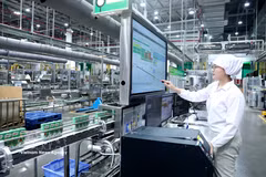 Nestlé Vietnam is a Swiss-invested enterprise that has continuously increased its investment and expanded operations in Hung Yen province since 2017. (Photo: VNA) 