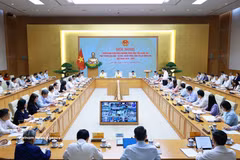 An overview of the conference to launch the 2026–2035 national target programme on cultural and socio-economic development, rural development, and development in ethnic minority and mountainous areas. (Photo: VNA)