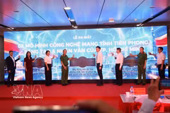 Ho Chi Minh City launches three innovative and people-centred digital transformation models. (Photo: VNA)