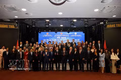 Delegates attend Phu Tho province's investment promotion conference in Prague. (Photo: VNA)