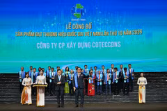 Coteccons has officially been recognised as a Vietnam National Brand 2026.