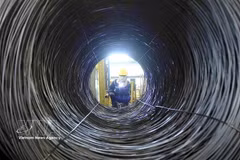 Steel products made by Hoa Phat Group. Materials are essential inputs and a prerequisite for the development of key industries and strategic technology products. (Photo: VNA)