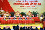 Prime Minister Pham Minh Chinh delivers speech at the 20th Congress of the Thanh Hoa provincial Party Organisation. (Photo: VNA)