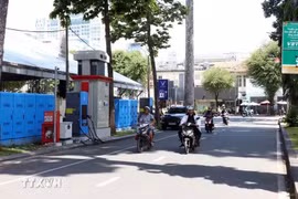 A road in Ho Chi Minh City. (Photo: VNA) 