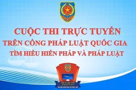 Nearly 2.6 million people took part in the online Constitution and law contest. (Photo published by VNA)