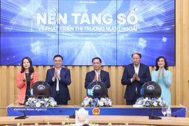 Delegates at the launching ceremony (Photo: VNA)