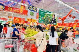 Hanoi’s consumer price index increased by 0.28% in May compared to the previous month (Photo: VNA)