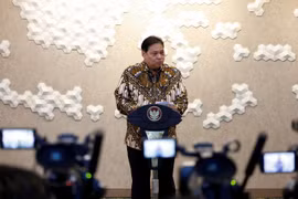 Coordinating Economic Minister Airlangga Hartarto (Photo : thejakartapost.com)