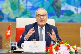 Swiss President Guy Parmelin (Photo: VNA)
