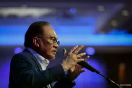 Malaysian Prime Minister Datuk Seri Anwar Ibrahim. (Photo: Bernama)