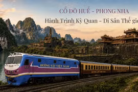 Hue–Phong Nha tourist train set for September launch (Photo published by VNA)