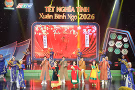 A performance at the January 6 programme, part of the long-running “Compassionate Tet” initiative (Photo: VNA)