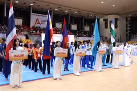 Ten nations vie for glory at 9th Asian Pencak Silat Championship in Vietnam (Photo: VNA) 