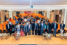 Delegates attend the Vietnam–Thailand trade dialogue programme. (Photo: VietnamPlus)