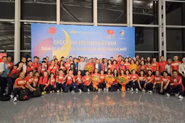 Vietnam sports delegation embarks on ASIAD 20 (Photo: baochinhphu) 
