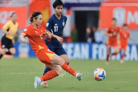 Vietnam defeat Thailand 3-1 to secure the bronze at the 2025 ASEAN Women’s Championship. (Photo: VNA)