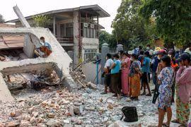 Myanmar's earthquake death toll nears 3,650. (Photo: theguardian.com)
