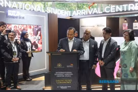 Malaysia launches international student arrival centre at KLIA (Photo: Bernama)