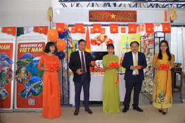 The Vietnamese booth at the 56th Algiers International Fair (FIA 2025) (Photo: VNA)