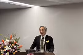 Professor Yuji Suzuki, President of the National Federation of UNESCO Associations of Japan and Secretary-General of the Asia-Pacific Federation of UNESCO Clubs and Associations (Photo: VNA)