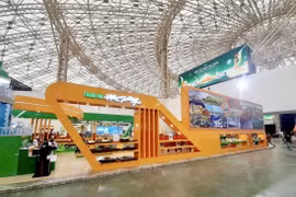 Hai Phong pavilion at the Autumn Fair 2025 (Photo: VNA)