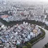 An aerial view of the Nhieu Loc – Thi Nghe area in Ho Chi Minh City. The southern metropolis is home to the Vietnam International Financial Centre. (Photo: VNA)