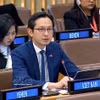 Ambassador Do Hung Viet, Permanent Representative of Vietnam to the UN, speaks at the general debate of the Third Committee of the 81st session of the UN General Assembly in New York on October 6, 2026. (Photo: VNA)