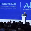 Prime Minister Le Minh Hung delivers a speech at the high-level plenary session of the Autumn Economic Forum 2026 on October 28. (Photo: VNA)