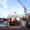 A construction site of a housing project in Nha Trang (Photo: VNA)
