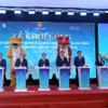 The groundbreaking ceremony for the Lien Ha Thai Industrial Park Project – South Zone (Green iP-3). (Photo: VNA)