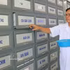 Herbs are stored for treatment at Cho Vam Charity Traditional Medicine Clinic in An Giang province. (Photo: VNA)