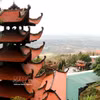 The pagoda complex on Ta Cu Mountain is located within the Ta Kou Nature Reserve. (Photo: VNA)