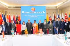 Delegates attending the 23rd ASEAN Regional Forum (ARF) Inter-Sessional Meeting on Disaster Relief. (Photo published by VNA) 
