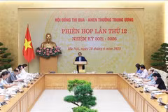 Prime Minister Pham Minh Chinh, Chairman of the Central Council for Emulation and Commendation for the 2021–2026 tenure, chairs the council’s 12th session in Hanoi, June 28, 2025. (Photo: VNA)