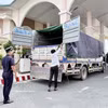  Khanh Binh International Land Border Gate in An Giang province.( Photo: VNA)