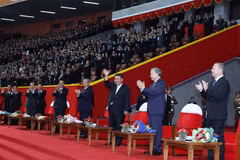 Party leader attends art performance marking 80th founding anniversary of Workers’ Party of Korea 
