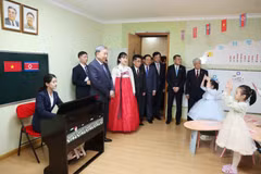 Party chief visits DPRK kindergarten