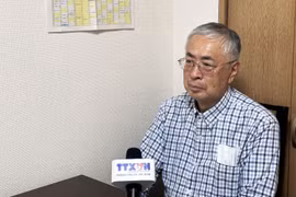 Professor Kurihara Hirohide from the Tokyo University of Foreign Studies (Photo: VNA)