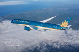 An aircraft of Vietnam Airlines (Photo: VNA)