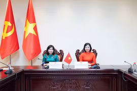 Vietnamese representatives attend the fifth Meeting of the Coordinating Committee of Women Parliamentarians of AIMA (WAIPA). (Photo: National Assembly Portal)