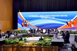 The 16th Mekong–Japan Foreign Ministers’ Meeting is held within the framework of the 58th ASEAN Foreign Ministers’ Meeting and related events in Kuala Lumpur, Malaysia. (Photo: Ministry of Foreign Affairs)