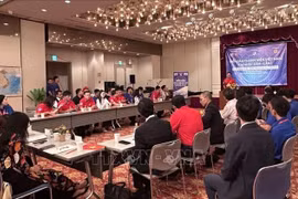 Overview of the Vietnamese Youth Forum in Japan. (Photo: VNA)