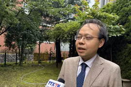 Professor Pham Nam Hai from the Institute of Science Tokyo grants an interview to the VNA. (Photo: VNA)